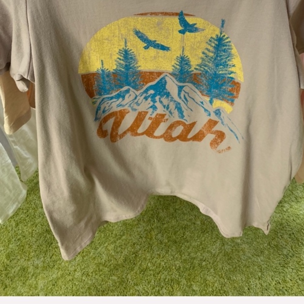 Utah top Vintage retro style